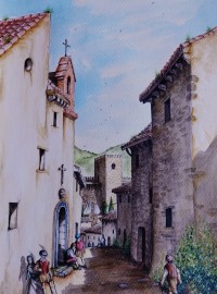 Calle Santa Catalina c 16th century.